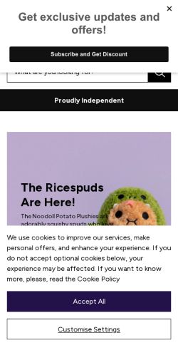 Mobile page screenshot