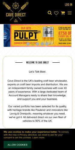 Mobile page screenshot