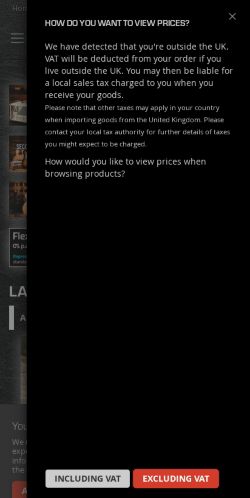 Mobile page screenshot