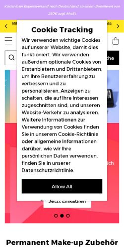 Mobile page screenshot