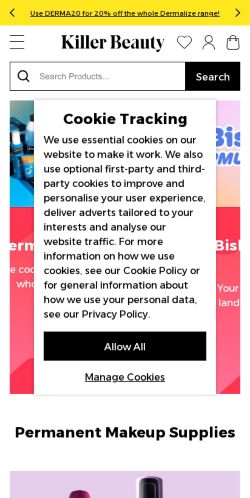 Mobile page screenshot