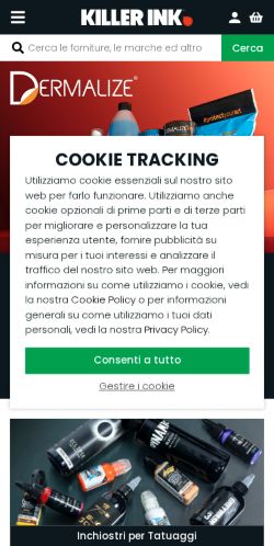 Mobile page screenshot
