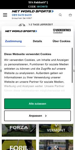 Mobile page screenshot