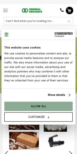 Mobile page screenshot