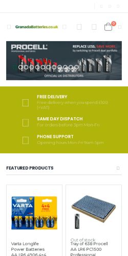 Mobile page screenshot