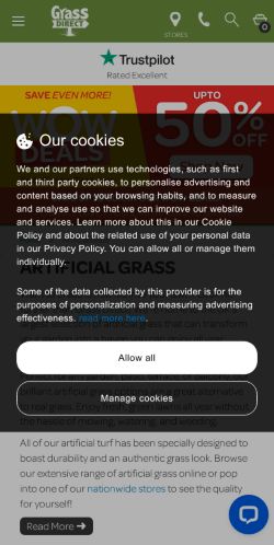 Mobile page screenshot