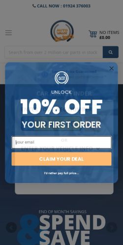 Mobile page screenshot