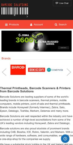 Mobile page screenshot