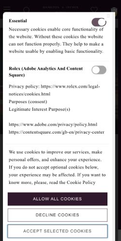 Mobile page screenshot