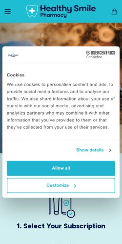 Mobile page screenshot