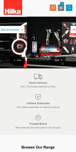 Mobile page screenshot