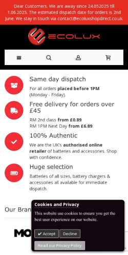 Mobile page screenshot
