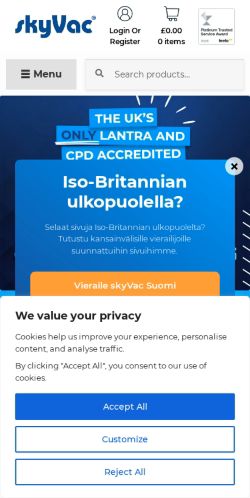 Mobile page screenshot