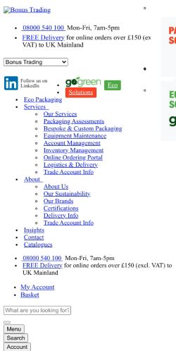 Mobile page screenshot