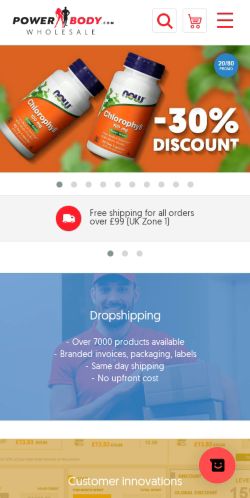 Mobile page screenshot