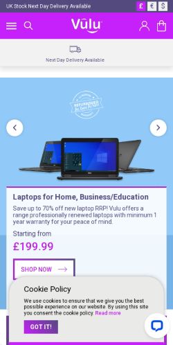Mobile page screenshot