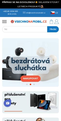 Mobile page screenshot