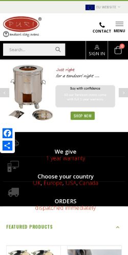 Mobile page screenshot