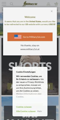 Mobile page screenshot