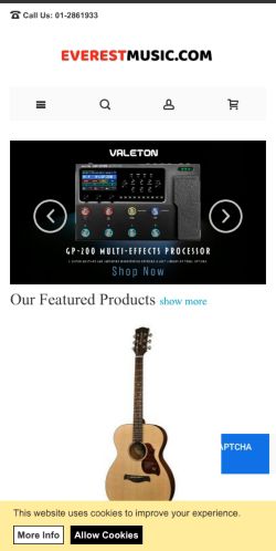 Mobile page screenshot
