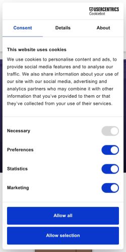 Mobile page screenshot