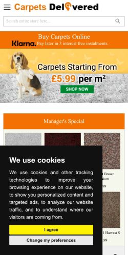 Mobile page screenshot