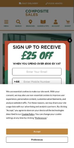 Mobile page screenshot