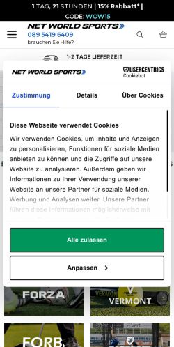 Mobile page screenshot