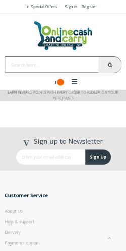 Mobile page screenshot