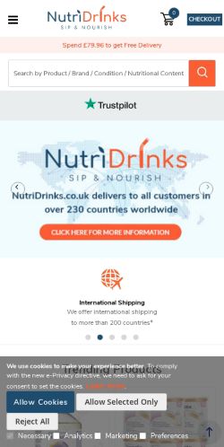 Mobile page screenshot