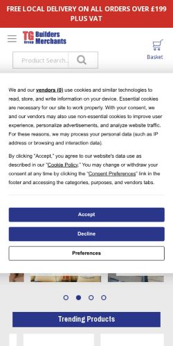 Mobile page screenshot