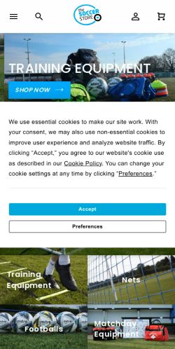 Mobile page screenshot