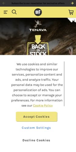 Mobile page screenshot