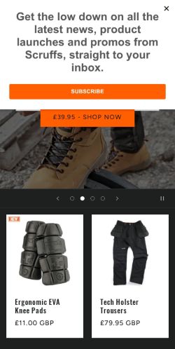 Mobile page screenshot