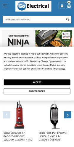 Mobile page screenshot