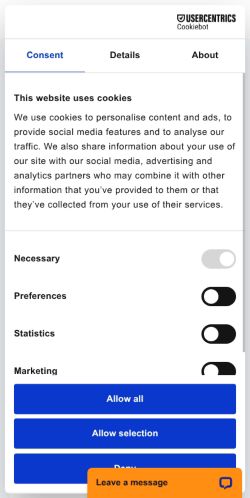 Mobile page screenshot