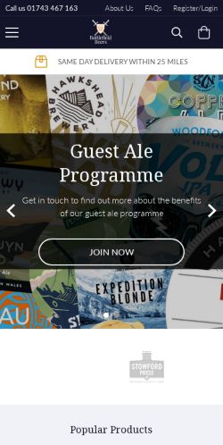 Mobile page screenshot