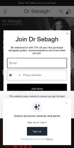 Mobile page screenshot