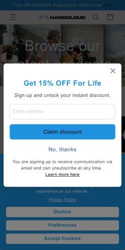 Mobile page screenshot