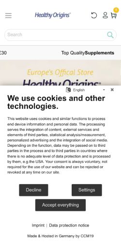 Mobile page screenshot