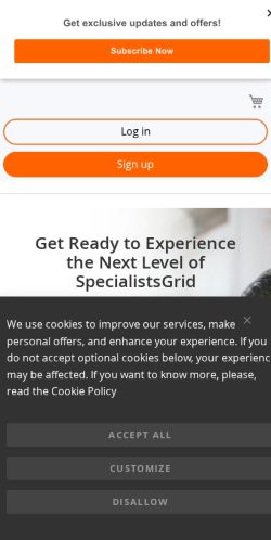Mobile page screenshot