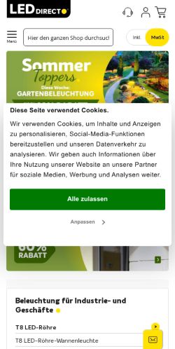 Mobile page screenshot