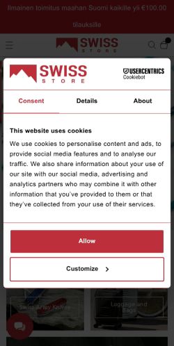 Mobile page screenshot