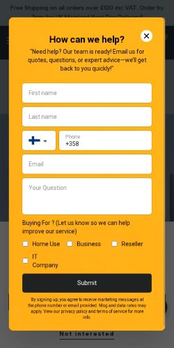 Mobile page screenshot
