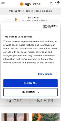 Mobile page screenshot