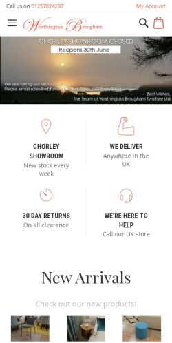 Mobile page screenshot