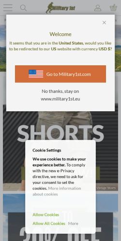 Mobile page screenshot