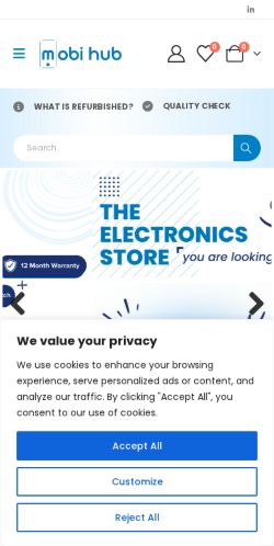 Mobile page screenshot