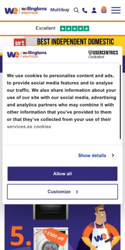 Mobile page screenshot