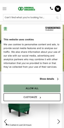 Mobile page screenshot